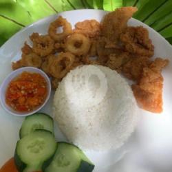 Nasi Cumi Crispy  Kulit Crispy