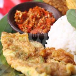 Nasi Tempe Telur Geprek