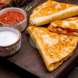 Cheese Quesadilla   Spicy Tomato Salsa   Herb Mayo