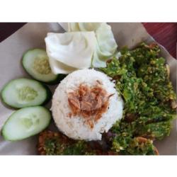 Ayam Penyet Rawit Ijo Nasi