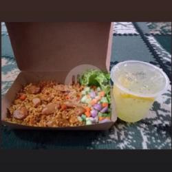 Nasi Goreng Free Lemon Squash