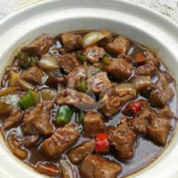 Rica Rica Daging Cincang Lada Hitam (pedas)