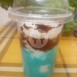 Choco Vanilla Blue Milkshake