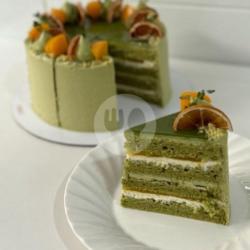 Matcha Passion Mango Cake