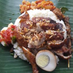 Nasi Ayam   Ayam Goreng