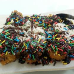 Pisang Bakar Rasa Keju Coklat