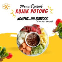 Rujak Buah Iris Komplit Jumbo