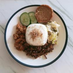 Nasi Rames   Galantin Ayam