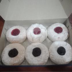 Donat Salju   Selai