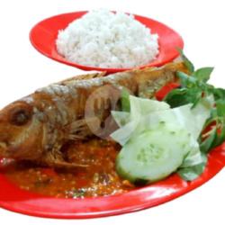 Lalapan Ikan Jangki Goreng