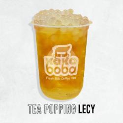 Lychee Tea Popping Boba / Jelly