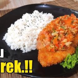 Nasi Katsu Geprek