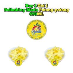 Buy 1 Get 1 Belimbing Madu Potong-potong 650ml