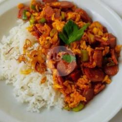 Nasi Gila Mawut Spesial