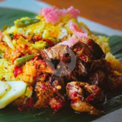 Nasi Gurih Ampela Ati Sambal