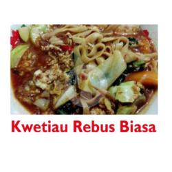 Kwetiau Rebus Bakso Ayam