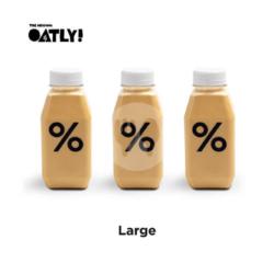 3x % Arabica Bottled Caffe Latte Oatly Oat Milk Large (330ml)