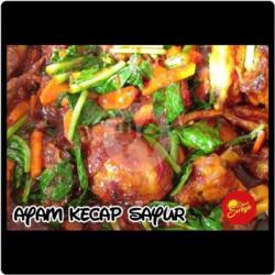 Ayam Kecap Sayur