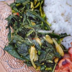 Sayur Tumis Daun Ubi Bunga Pepaya