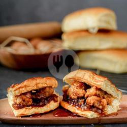 Savoury Roast Bun Chicken Honey Garlic