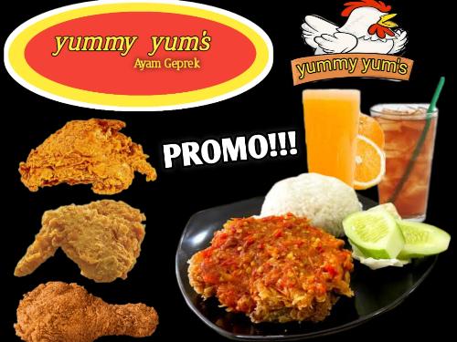 Ayam Geprek yummy yum's, Jl. Anggrek Raya Rt 03/Rw 16