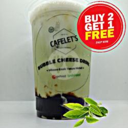 Bubble Greentea Latte Cheese