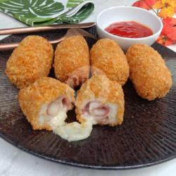 Chicken Cordon Bleu Roll Bento