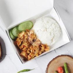 Nasi Ayam Geprek Rica-rica