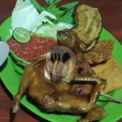 Lalapan Burung Puyuh (tanpa Nasi)