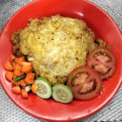 Nasi Goreng Telor Pisah