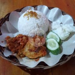 Nasi   Tempe Geprek