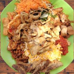 Nasi Jagung Urap Usus