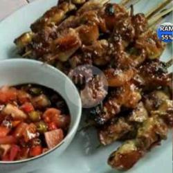 Sate Ayam Tanpa Kulit Bumbu Kecap