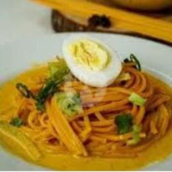 Mie Gomak Bumbu Kacang  Telur