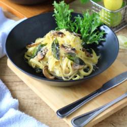 Mushroom Carbonara