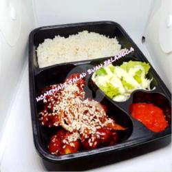 Bento Rice Chicken Teriyaki