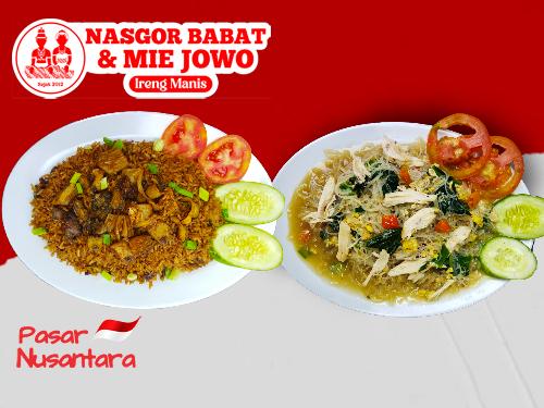 Nasi Goreng Babat Mie Jowo Ireng Manis, Pasar Nusantara Mall Sarinah