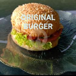 Chiken Burger Manis/pedas