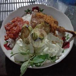 Nasi Bebek Dada / Paha Sambel Penyet