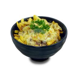 Cheese Mushroom Fries