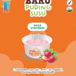 Puding Susu Rasa Strawberry