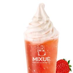 Strawberry Smoothies With Ice Cream