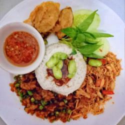 Sego Sambel Ayam Suwir