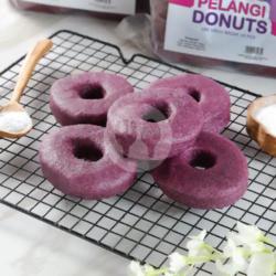 Donat Ubi Ungu Coklat Keju