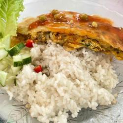 Nasi Martabak Ayam Suir Bumbu Bali