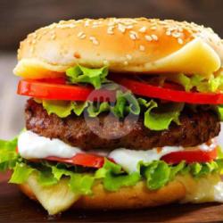 Burger Ramly Ayam   Keju