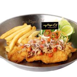 Fish And Chip Sambal Matah