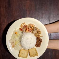 Paket Marikh 2(1 Nasi Ayam Rica-rica   Cakalang Pedas)