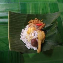 Nasi Liwet Paha Telur Separuh