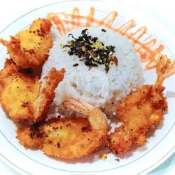 Nasi Udang Crispy